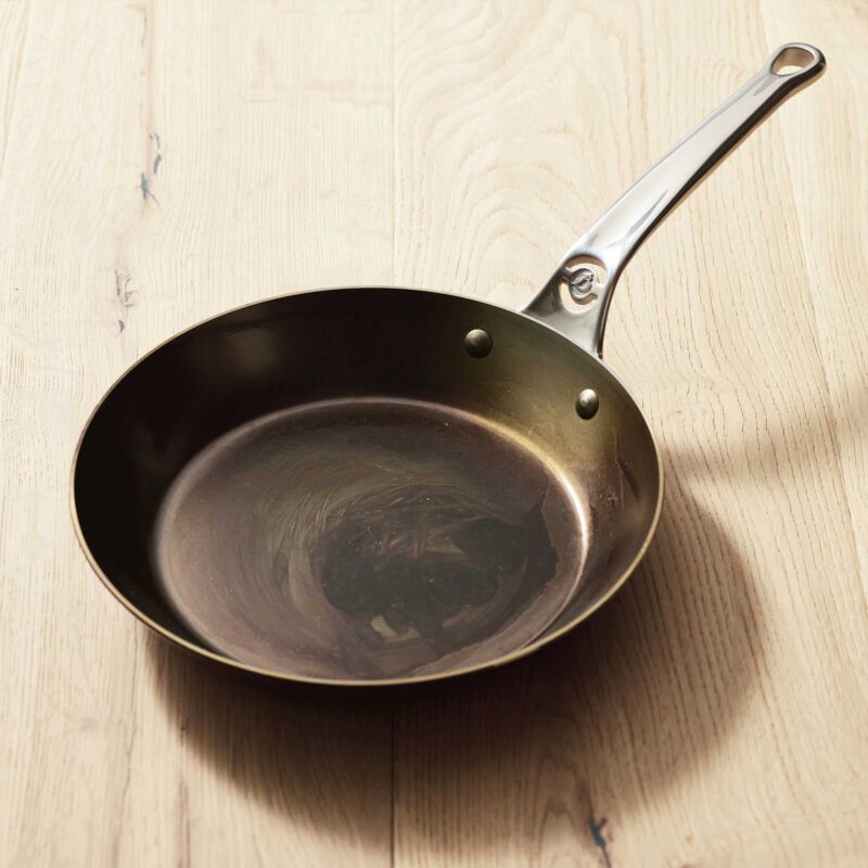 Nelesa 20cm Oven-Safe Carbon Steel Frying Pan with Stainless Steel Handle - Image 8