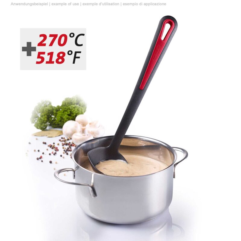 Nelesa Heat-Resistant Plastic Sauce Ladle – Safe Up to 270°C - Image 2
