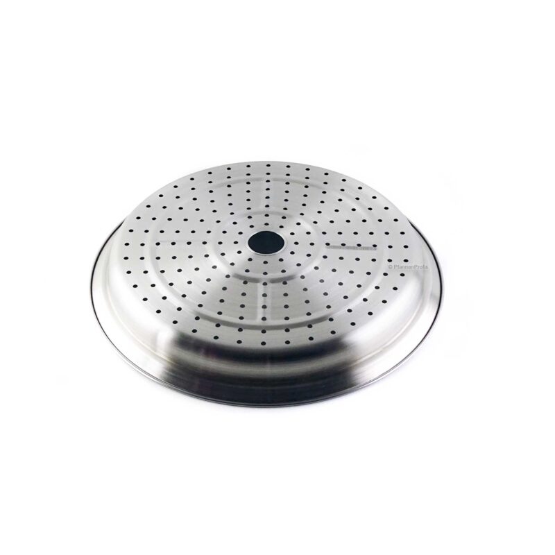Nelesa 30cm Stainless Steel Steamer Insert for Wok - Image 4