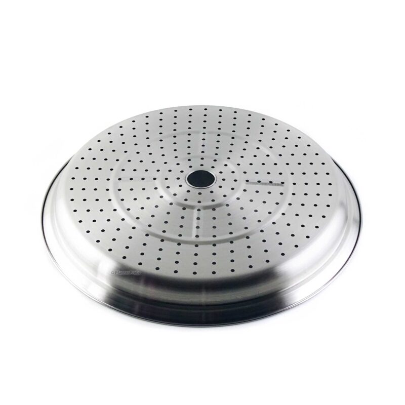 Nelesa 36cm Stainless Steel Steamer Insert for Wok - Image 4